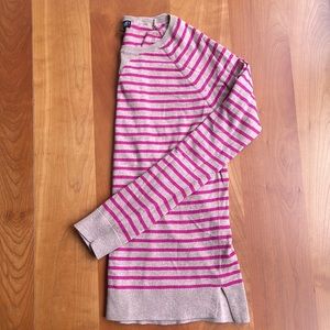 a.n.a. Striped Long Sleeve Shirt Size MT